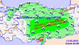 13 subat 2025 turkiye geneli hava durumu Q58sjv5s