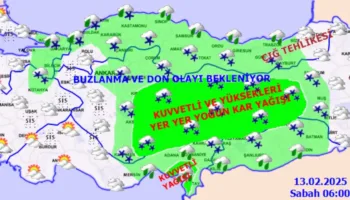 13 subat 2025 turkiye geneli hava durumu Q58sjv5s