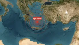 ege denizinde 2 dakika arayla iki deprem neN1HUva