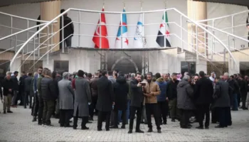 suriye turkmen meclisi cobanbeyde yeni hizmet binasini acti UYlEnjeC