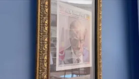 trumpin sabika fotografi beyaz saray duvarinda mesaj ne 4uWPyvfe
