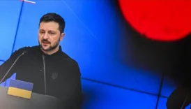 ukrayna devlet baskani zelenskiy rest cekti muzakere masasini biz kurariz karari da biz veririz LDUzxqEq