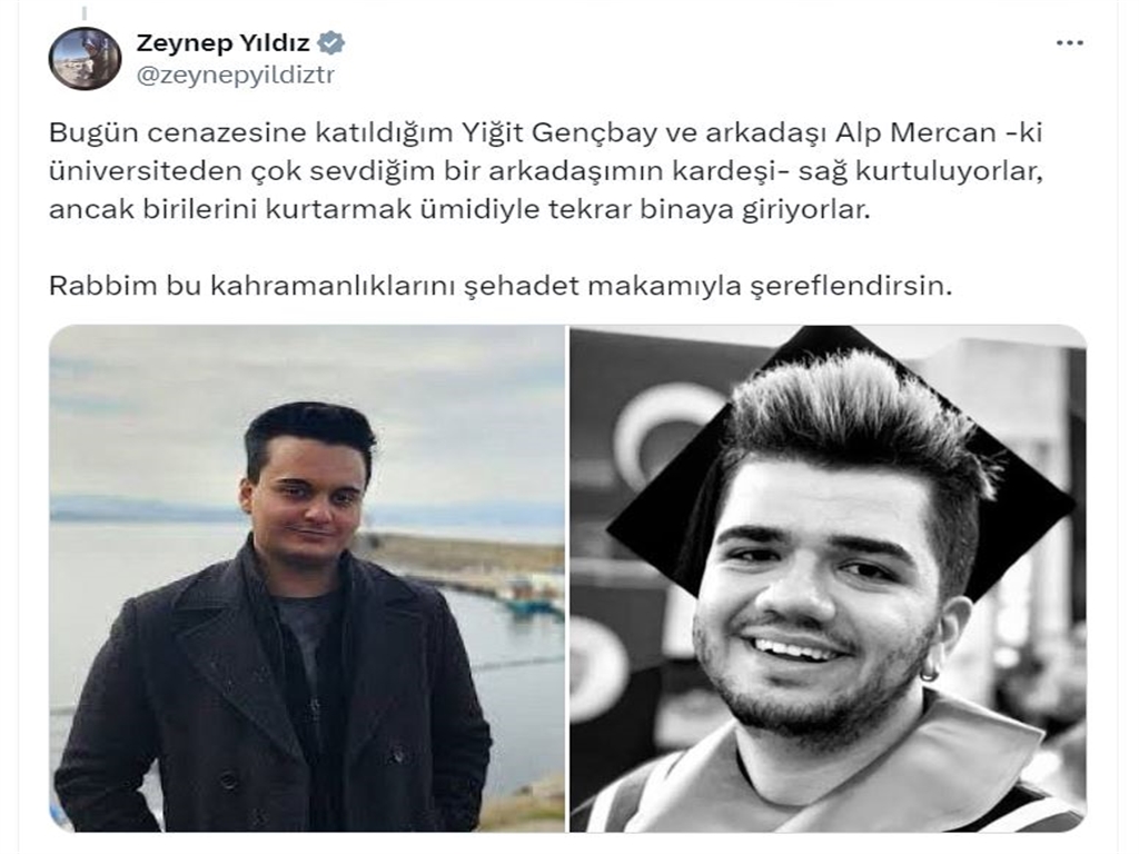 yanginda olen 2 arkadas yardim icin tekrar otele girmis 0 IuILiL3R