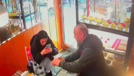 250 bin liralik taci calan kadin polise yakalandi GbMyXie7