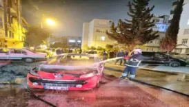 adanada aile ici dehset genc adam annesinin aracini atese verdi Ap9vgwz6