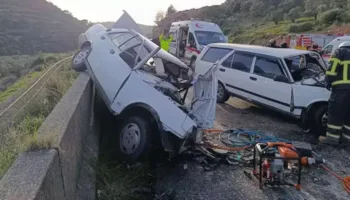 aydin izmir yolu uzerinde zincirleme kaza 5bRRme3l