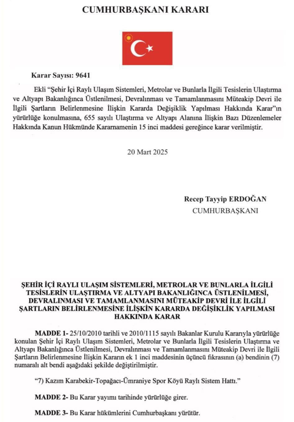 bir metro hattinin yonetimi ibbden alindi 0 JvbstL8w