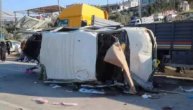 hatayda olumcul kaza minibus ile tir carpisti 6 olu 8 yarali k2dvLFDI