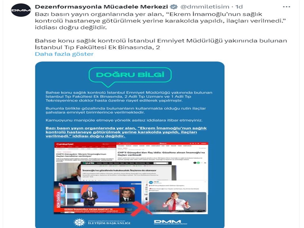 imamoglunun ilaclari verilmedi iddiasina cevap 0 vr2tjdUQ