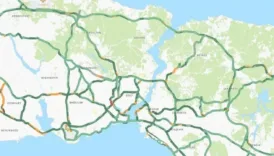 istanbul trafiginde surpriz kar yollari bosaltti cl8DySaT