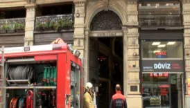 istiklal caddesinde tarihi suriye pasajinda yangin LDR7Q8TT