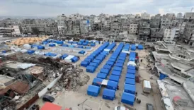 kizilay gazzede afad cadirlariyla kamplar kuruyor QTaStz1R