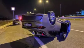 kuzey marmara otoyolunda feci kaza L6JNheJ2