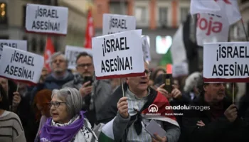 madridde israil karsiti protesto gazzeye saldirilar kinandi jKmEQeb9