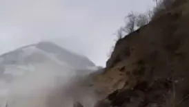 orduda korku dolu anlar heyelan trafigi kilitledi gIDzjfTb