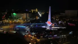 samdaki kilic heykeli restorasyondan sonra led isiklarla aydinlatildi 7eGPYA84