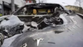 tesla araclar goruldugu yerde atese veriliyor KpLVM9I9