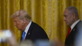 trump netanyahu ile gazzede bir videoda tatil yaparken gosterildi 3ZpLBT4H