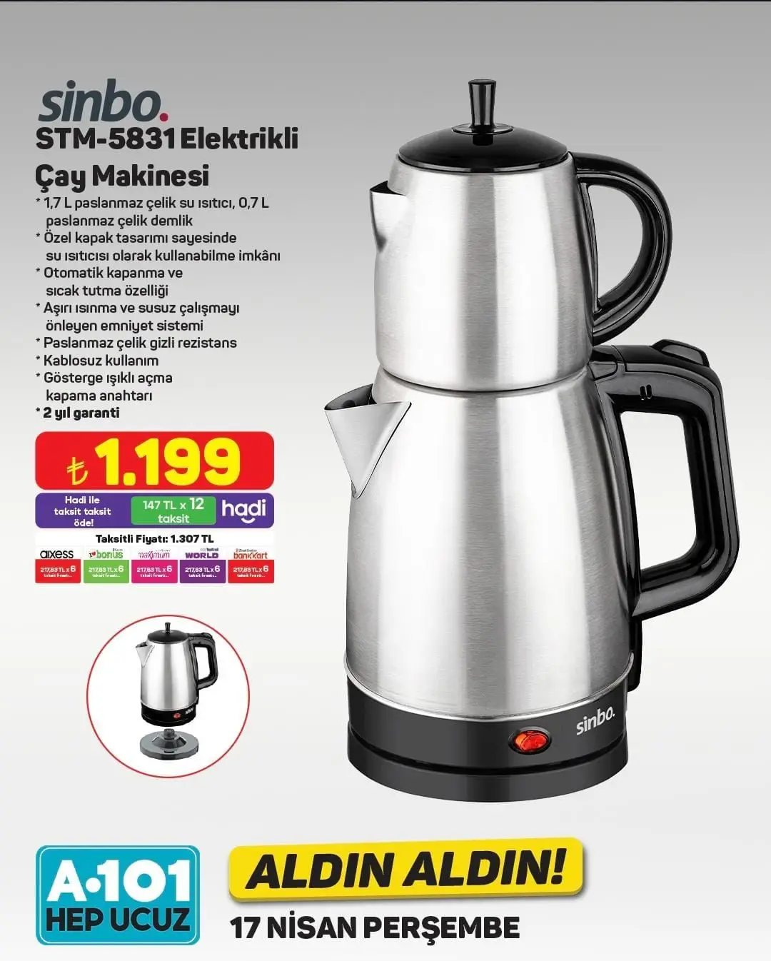 a101 market 17 23 nisan 2025 aktuel urunler katalogu aciklandi yarin hangi urunlerde indirim var YM7hhyC4