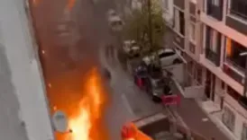 avcilarda 4 katli binanin onunde dogal gaz patlamasi 7cDkAE9T