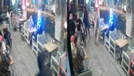 besiktasta akilalmaz saldiri esinin gozleri onunde enseden vuruldu sbHROBUi