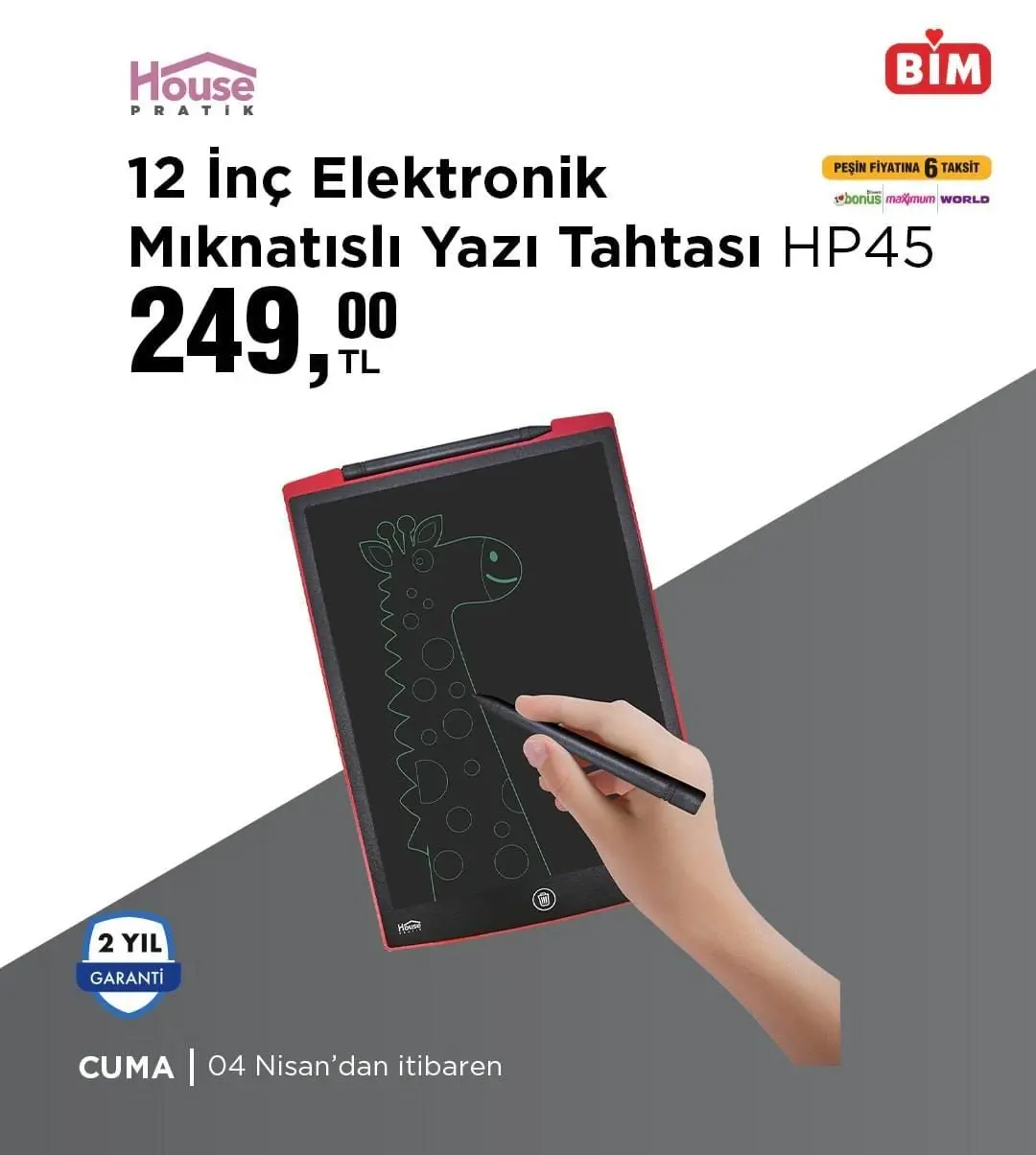 bim 4 10 nisan 2025 aktuel urunler katalogu yayimlandi elektrikli bisikletlerden ev tekstiline genis urun EWM4OON9