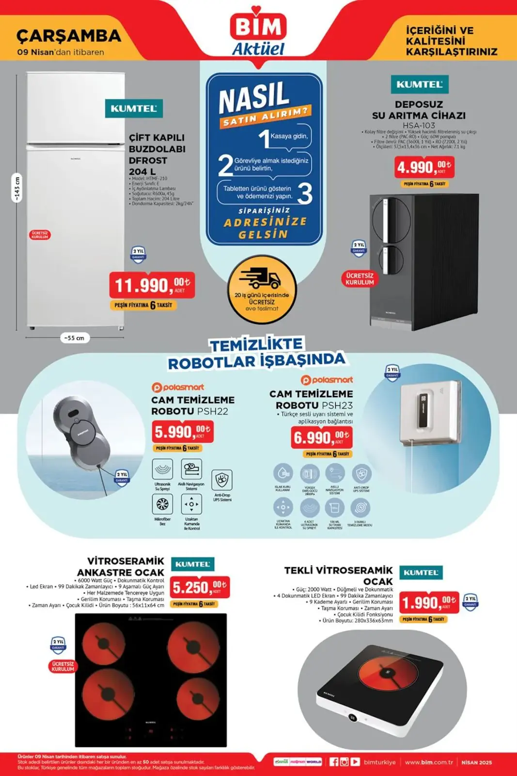 bim 9 nisan 2025 carsamba aktuel urunler katalogu yayinlandi buzdolabi yatakli koltuk ve daha sgNA3K91