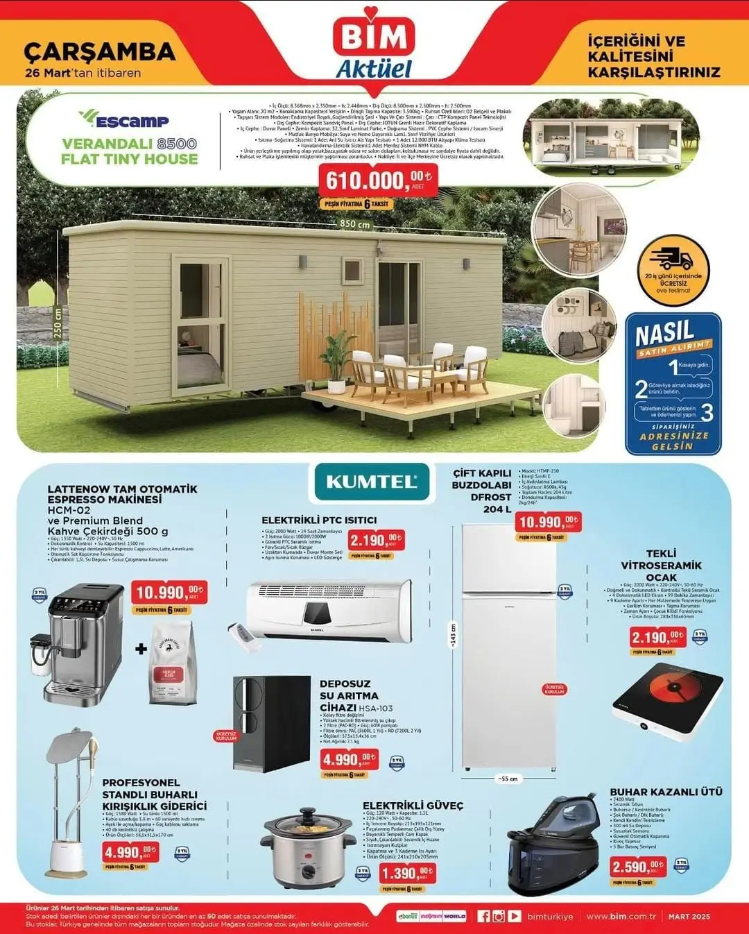bim market 26 mart 1 nisan 2025 aktuel urunler katalogu yayinlandi verandali tiny house surprizi HO1rSPUv