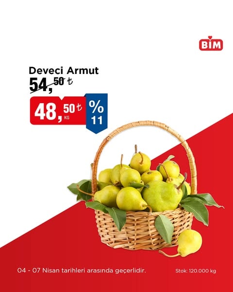 bimde 4 7 nisan tarihleri arasinda taze meyve ve sebzelerde indirim firsati 11 k4XbYS11