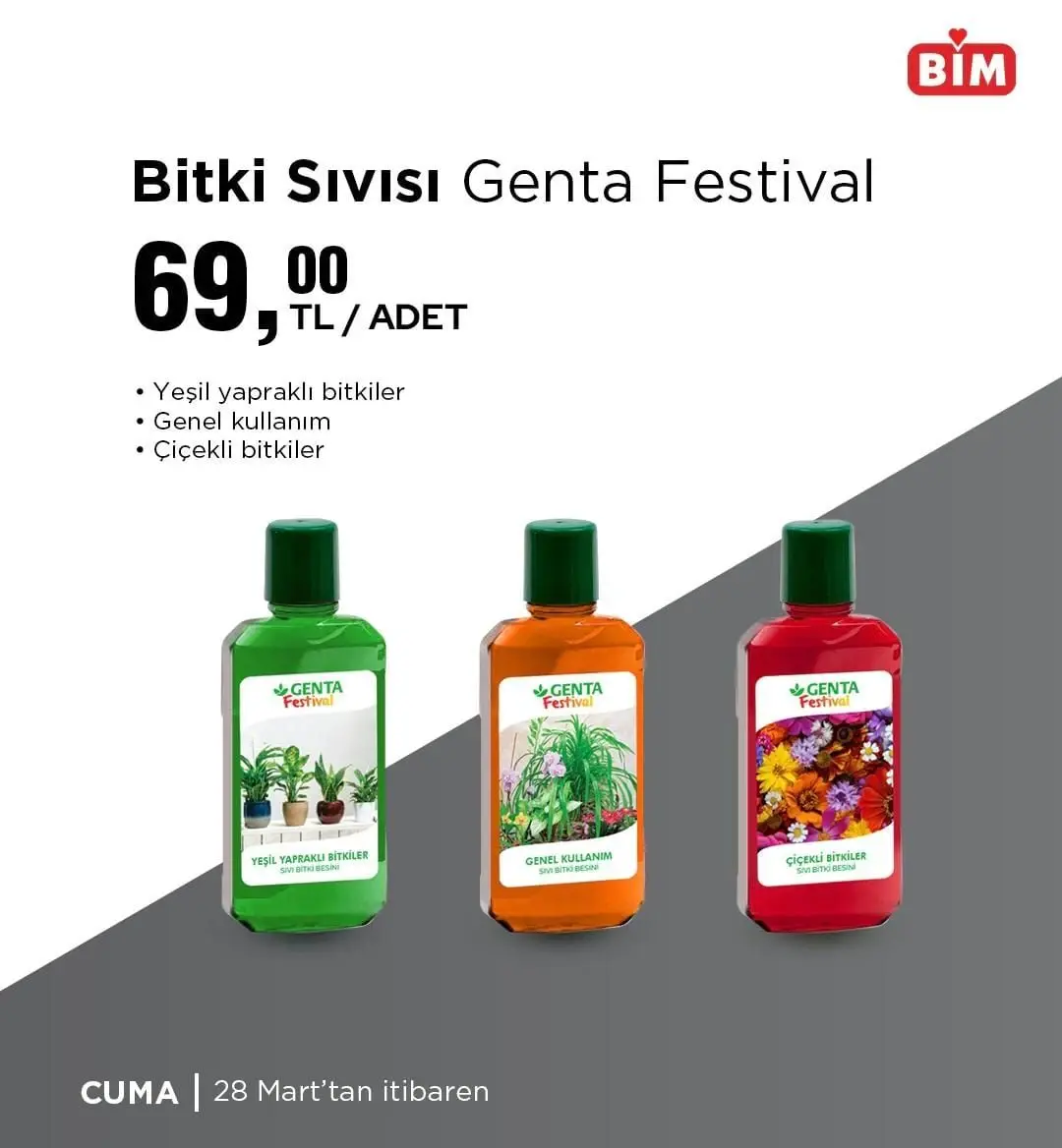 bimde bu hafta hangi urunlerde indirim var 28 mart 3 nisan bahcenize senlik PMPm8ulu
