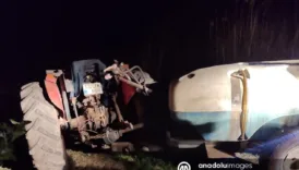 canakkalede tarla yolunda olum traktor kazasi can aldi cnKvegL4