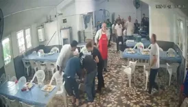deprem aninda biri bayildi digeri yemek yemeye devam etti 6iFEdDDp