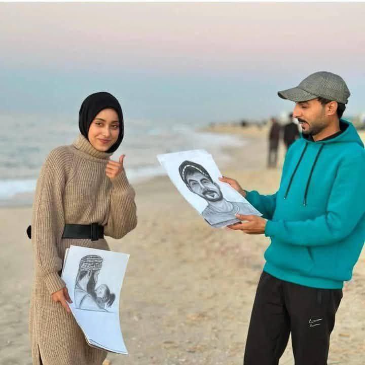 filistinli sanatci dina zaurub israil saldirisinda olduruldu 2 XeOgtygP