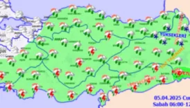 hava durumu 5 nisan 2025 seMOpgeh