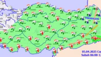 hava durumu 5 nisan 2025 seMOpgeh