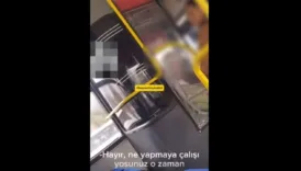 kayseride esine veda ederken opucuk verdi sevisme yeri mi burasi tepkisiyle soka ugradi pMdmpthR