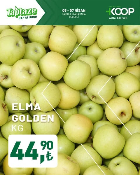 koop markette taptaze hafta sonu kampanyasi basladi 5 7 nisan tarihleri arasinda gecerli 3 myLzDCkk