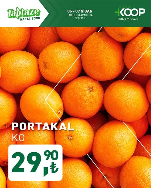 koop markette taptaze hafta sonu kampanyasi basladi 5 7 nisan tarihleri arasinda gecerli 4 JmM2lBqX