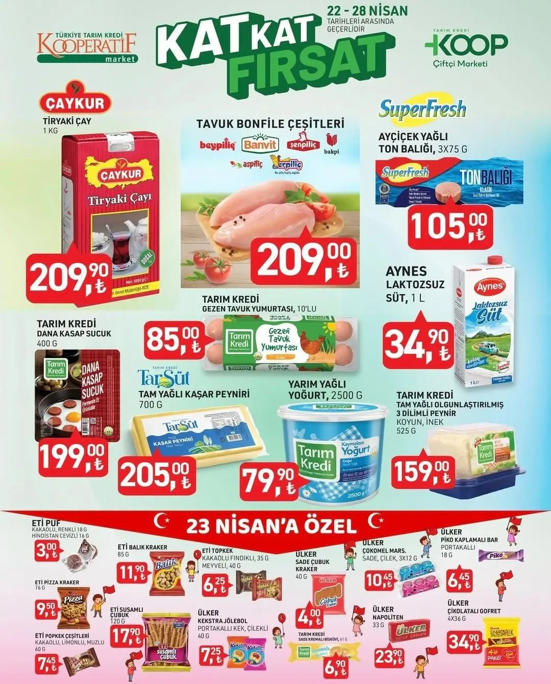 tarim kredi koop ciftci marketinden nisan ayina ozel indirimler 22 28 nisan katalogu yayimlandi 4 5nVMEWTh