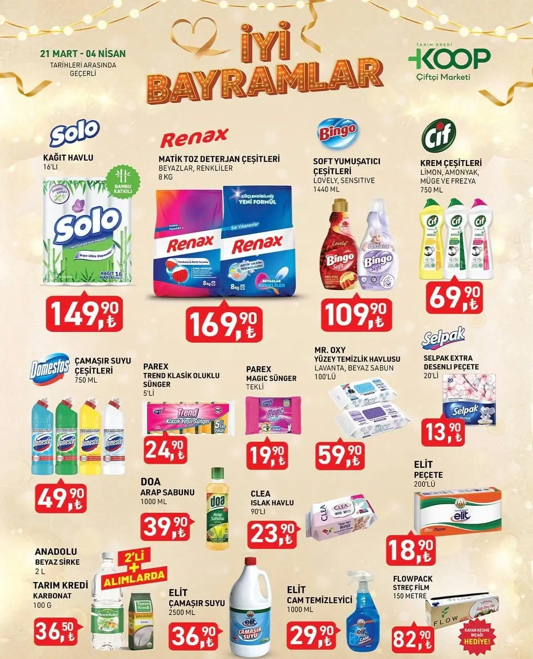 tarim kredi market 25 31 mart indirim listesi yayinlandi hangi urun ne kadar 11 eMkKHuMN