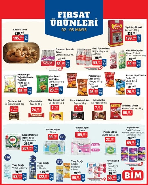 bimde 2 5 mayis tarihleri arasinda indirimler sizleri bekliyor secili meyve sebze ve urunlerde aktuel AQU9EBOq