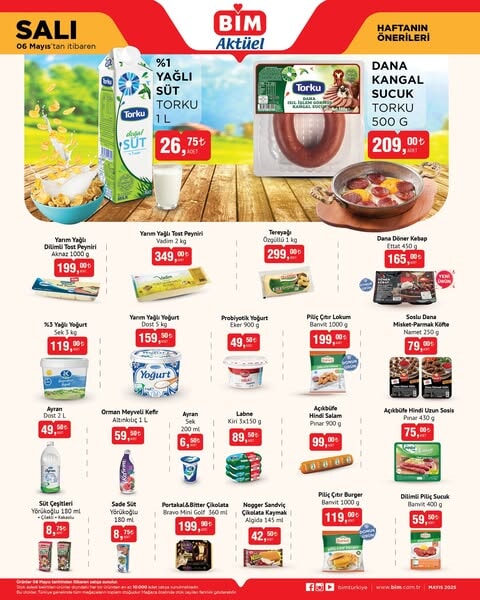 bimde 6 mayis sali gunu yeni urunler raflarda 7 g2pasaD2