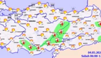 hava durumu 4 mayis 2025 BTZSNEJJ