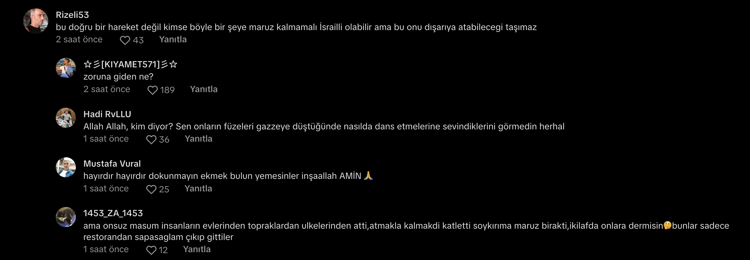 israillileri restorandan kovan kadina destek mesajlari yagdi 0 2zQ6zO1O