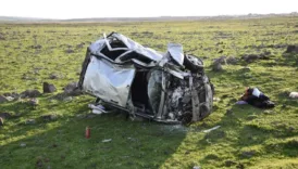 nigde kayseri kara yolunda can pazari otomobil sarampole yuvarlandi GpPDicpB
