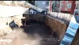 sariyerde yol coktu maslakta yol kapatildi trafik felc oldu aWiS4AaP